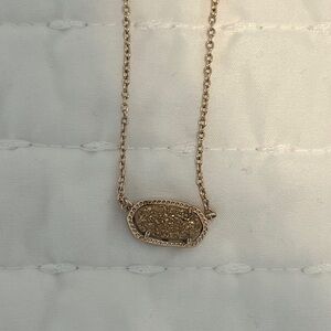 Kendra Scott necklace!! Rose gold!
